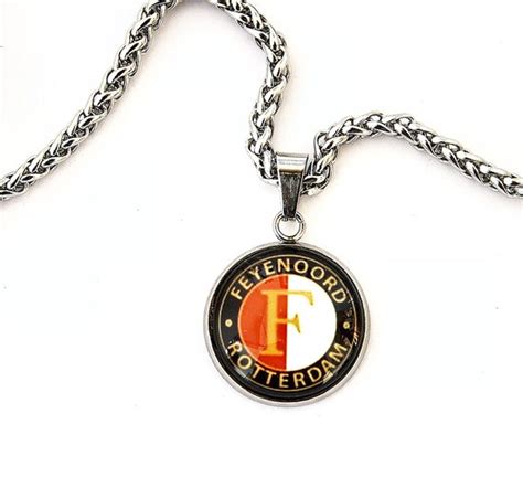 LunaLady Feyenoord ketting van RVS (stainless .